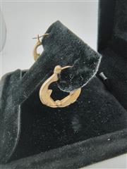 Gold Earrings 14K Yellow Gold 1.3g
